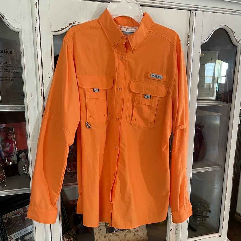 Mens Columbia Size Small PFG Sportwear long sleeve New without Tags Shirt Top